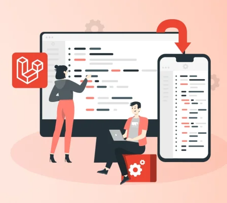 Custom laravel web application
