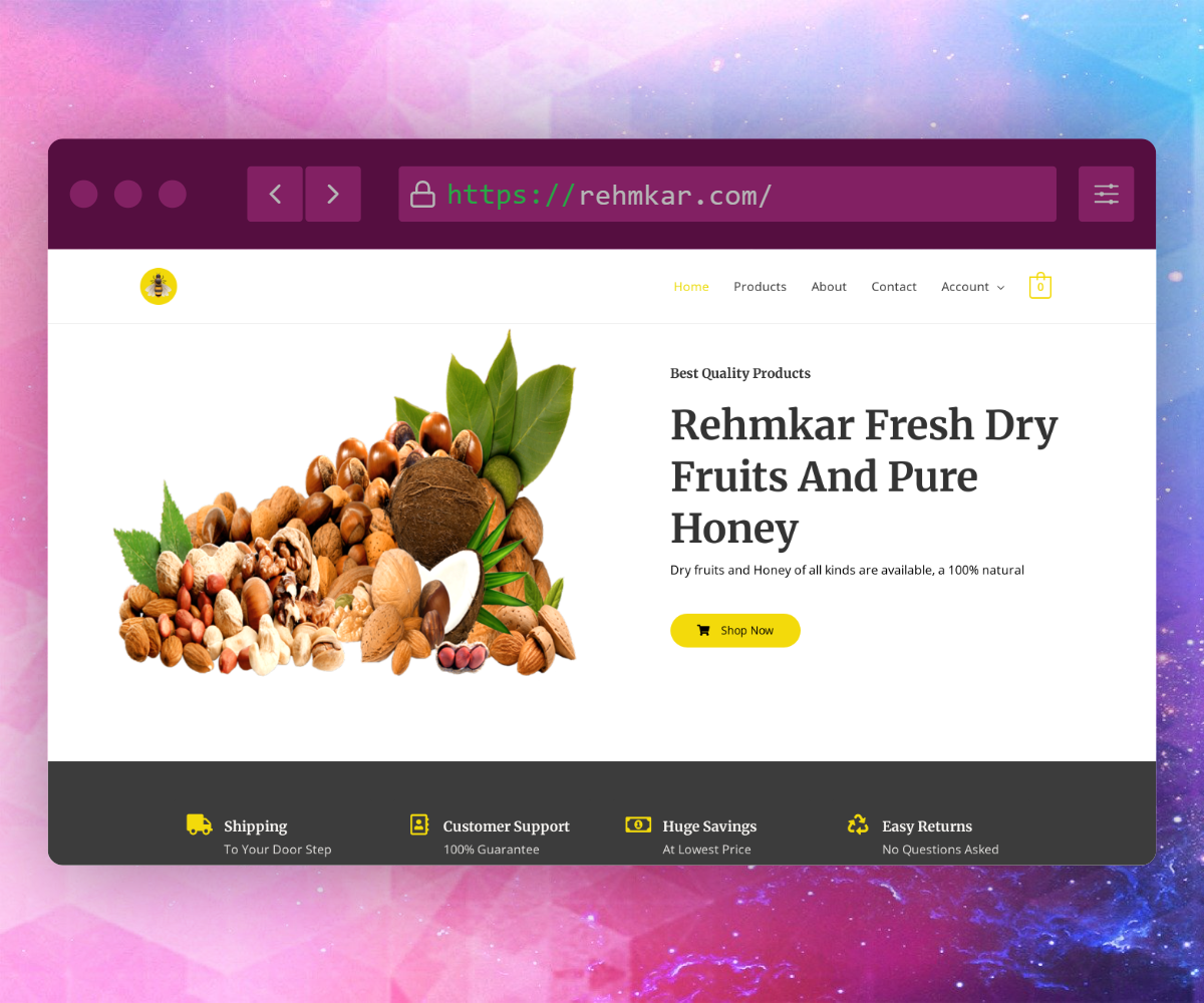 Rehmkar Fresh Dry Fruits And Pure Honey